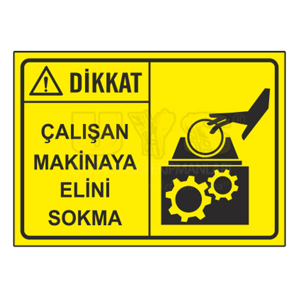 ÇALIŞAN MAKİNAYA ELİNİ SOKMA