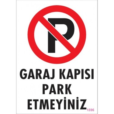 GARAJ KAPISI PARK ETMEYİNİZ