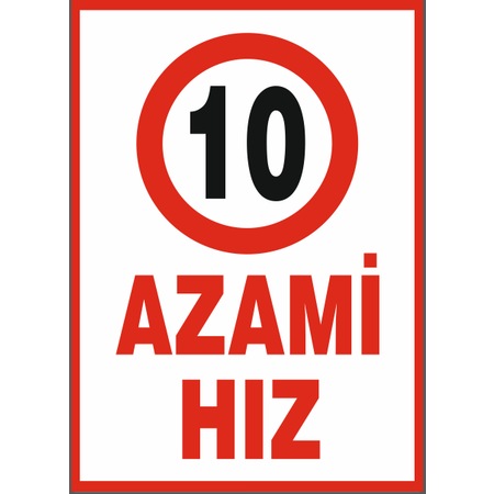 AZAMİ HIZ 10