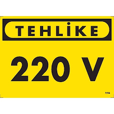 TEHLİKE 220 V