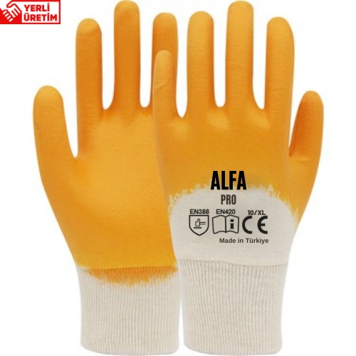 ALFA PRO NİTRİL ELDİVEN