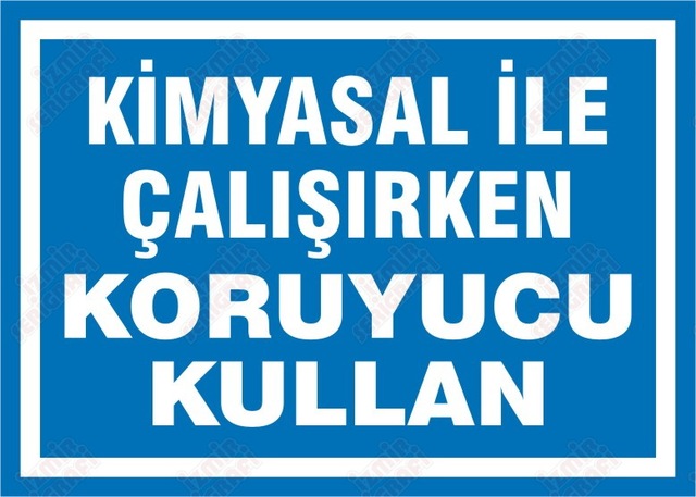 KİMYASAL İLE ÇALIŞIRKEN KORUYUCU KULLAN