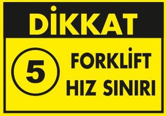 FORTLİFT HIZ SINIRI