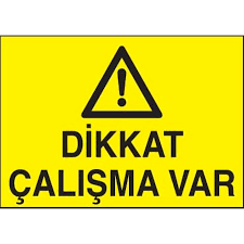 ÇALIŞMA VAR