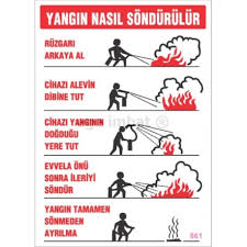 YANGIN NASIL SÖNDÜRÜLÜR