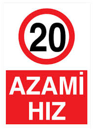 20 AZAMİ HIZ