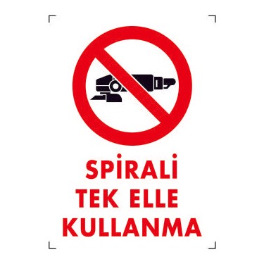 SPİRALİ TEK ELLE KULLANMA