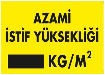 AZAMİ İSTİF YÜKSEKLİĞİ